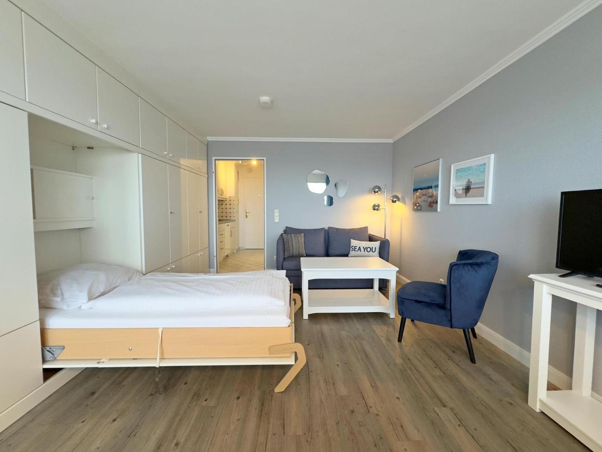 Haus Metropol App 130 Mit Meerblick Und Balkon 韦斯特兰 外观 照片
